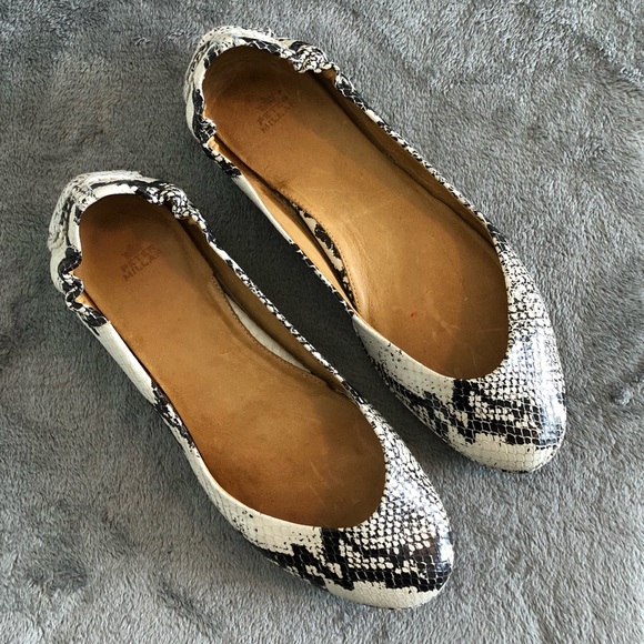 Peter Millar Shoes - Peter Millar Snakeskin Flats size 8.5